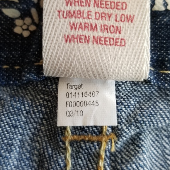 Mossimo Supply Co. Women's Lowest Waist Straight Skinny Jeans Size 11‎ Short NEW - Picture 11 of 11